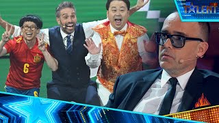 RISTO y DANI se enfrentan por BIKOON y su partido de FÚTBOL | Semifinal 1 | Got Talent España 2022