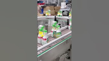 Detergent packaging, special bottle #packaging #machinesolutions #Case #Packers #packer #packing