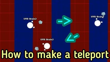 【Modd.io Tutorial #10】Making a teleport item