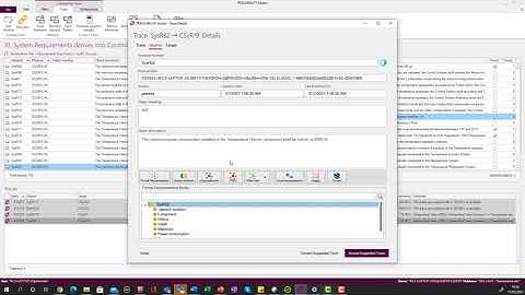 TRACEABILITY Studio: suggestion of new traces with a semantic tool