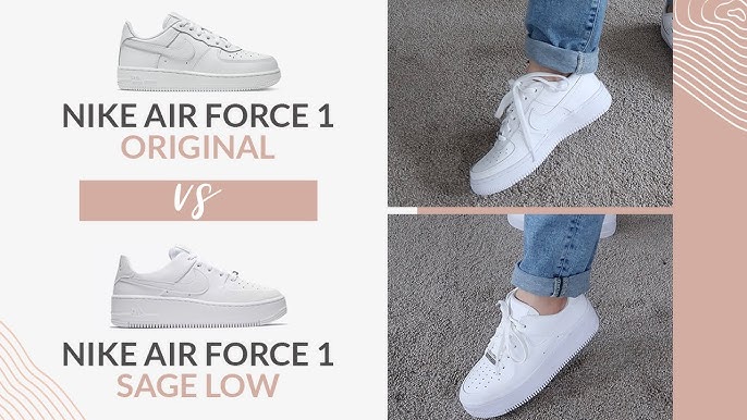 Nike Air Force 1 Review Women's VS Big Kids Which One Should You