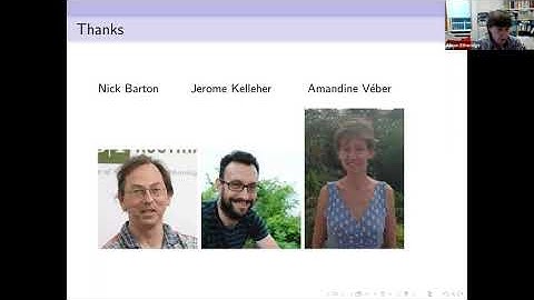 Some Mathematical Models of Evolution: Spatial population models. Alison Etheridge, OBE FRS