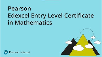Entry Level Certificate in Mathematics