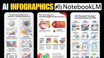 How to Create STUNNING Infographics with NotebookLM (FREE)