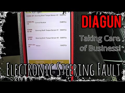 2016 Exploder Electronic Steering Fault & Fix X431 Diagun IV