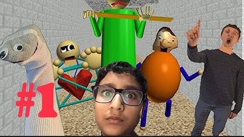 I HATE SCHOOL EVEN MORE(Baldis Basics)-part 1