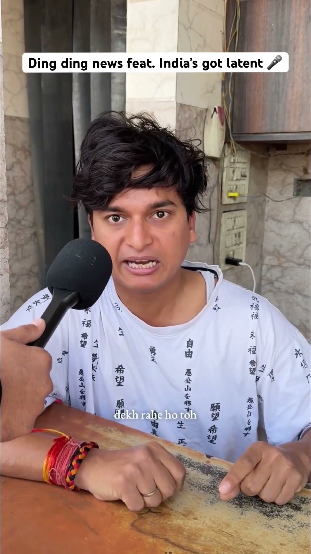 Ding ding news ? feat. India’s got latent ? | most viral comedy ? #shorts #ytshorts