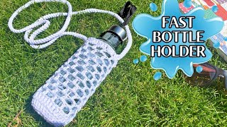 How To Crochet Water Bottle Holder