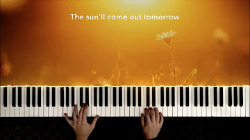 Tomorrow (from "Annie") | Piano Cover by Paul Hankinson (with lyrics)