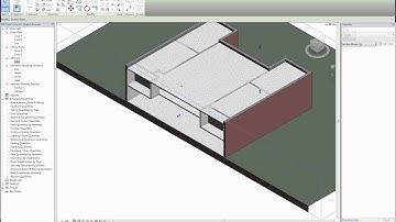 043 Tutorial: How to Attach walls to the floor above in REVIT Architecture