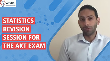 STATISTICS revision session for the AKT Exam