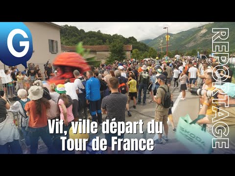 Reportage - Pour la première fois de l'histoire, Vif est ville départ du Tour de France - video - Reportages - TéléGrenoble