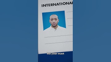 Thumbnail of Why You Can’t Smile in Your Passport Photo? 🚫 #shorts #animation