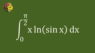 Solving a Definite Integral with Fourier Series, the Eta Function, and the Zeta Function