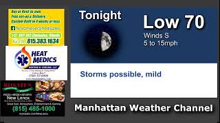 Forecast for NE Illinois 6/4/2024