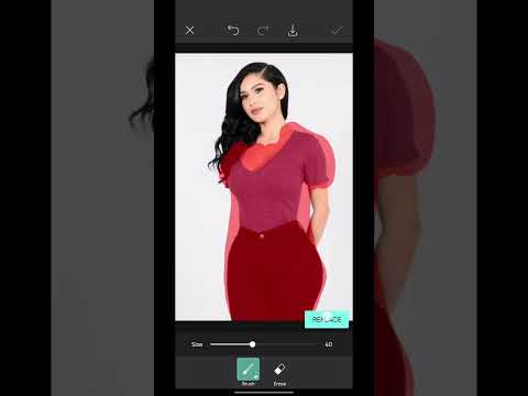 PicsArt se photo editing kare one click me  dress change #viral #youtubeshorts #edit