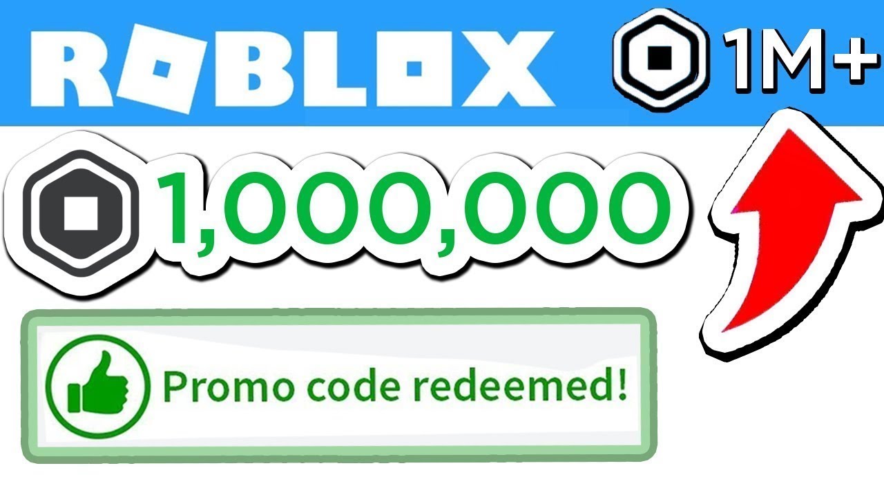 Roblox Free Robux 1m Code For Rixty 2020 Youtube