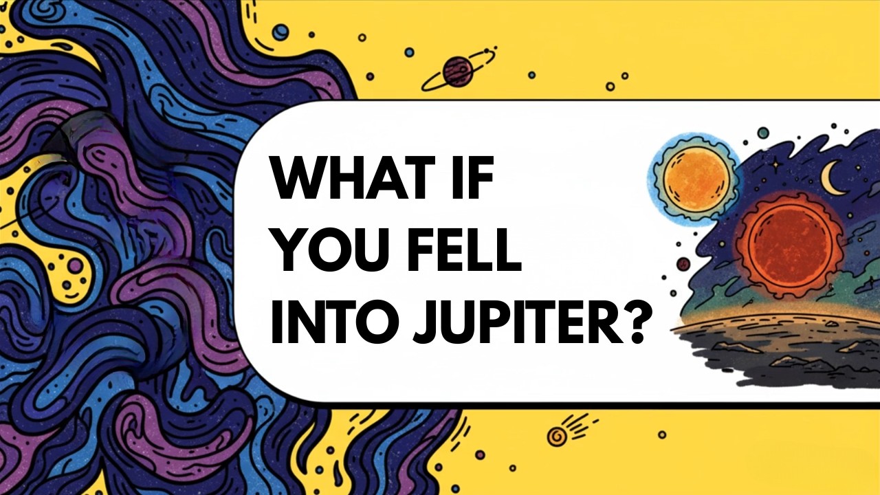 What If You Fell Into Jupiter? (You Wouldn’t Survive This) | Actually Interesting