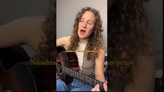 Albanian song “Kitara” by Tayna and Yll Limani slow & sad acoustic cover