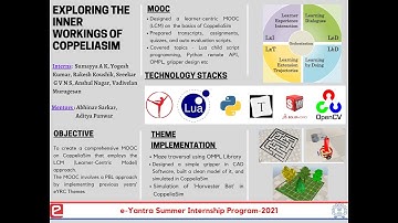 eYSIP 2021 Internship Project - Robot Simulations - Exploring the Inner- Workings of CoppeliaSim