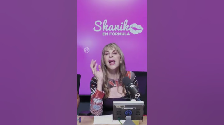 Shanik Berman le manda contundente mensaje a Sandra Itzel
