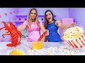Trying My Sister’s Weird Pregnancy Cravings + Gender Reveal! | CloeCouture