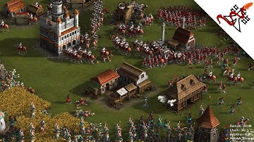 Cossacks 3 - 3vs2 ATTACK TOGETHER | Multiplayer Gameplay