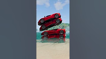 Civetta Scintilla Car Epic Fall  - BeamNG.Drive