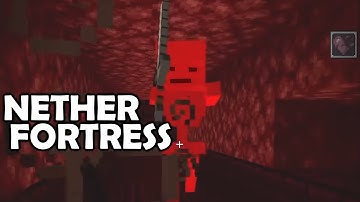 NETHER FORTRESS | In the Nether w/ Nothing (Part 21) Minecraft SPLITSCREEN 2Player Nintendo Switch
