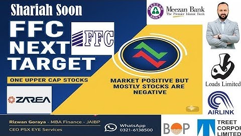 MARKET NEXT MOVE - FFC POSITIVE NEWS - TOP INVESTMENT STOCKS - TOP TRADING STOCKS - TREET POSITIVE 
