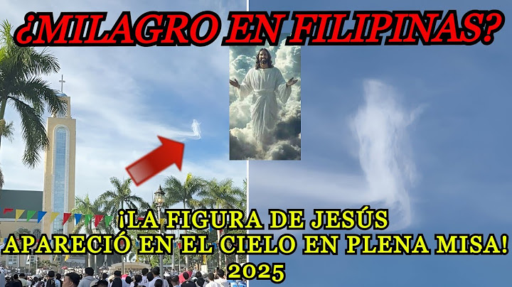 A cloud shaped like Jesus appears over a cathedral in the Philippines. Miracle or pareidolia? Jun...