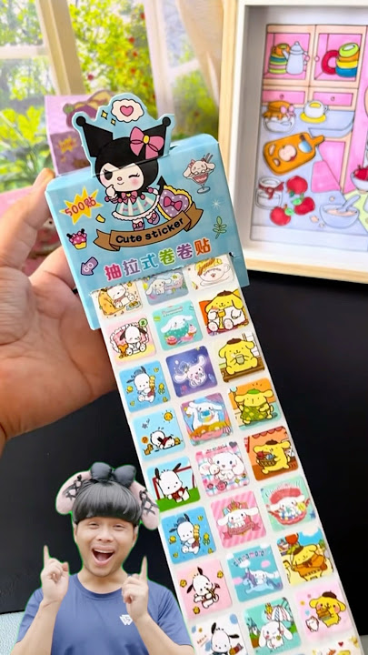 New Sanrio Stickers You’ll Want to Peel All Day #sanrio #sticker #adorable