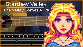 Stardew Valley - The Valley Comes Alive Simple Guitar
