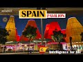 The iconic spanish pavilion  expo 2020 dubai  architecture  culture  travel  spain