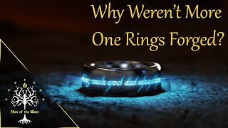 Why Werent More One Rings Or Silmarils Forged? Middle-Earth Explained