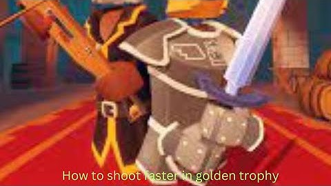 How to shoot your bow faster in RecRoom GoldenTrophy screen mode