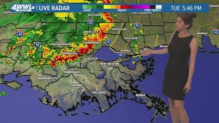 New Orleans Weather: Severe storms arrive