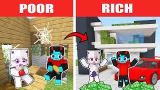 Best of Minecraft - POOR to RICH STORY!