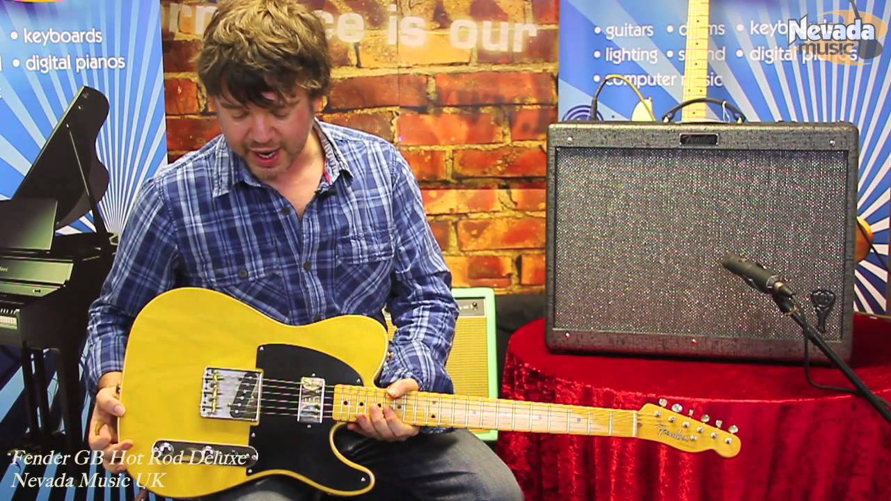 Fender George Benson Gb Hot Rod Deluxe Amp Demo Youtube