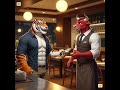 Food Vlogger Shaka #shorts #ai #cartoons #viral #animalcharacters #unfrez