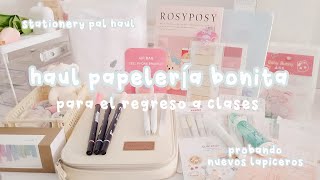 Haul de papelería asiática para el regreso a clases ft. Stationery Pal / Back to school by taehoney notes 45,046 views 1 year ago 9 minutes, 15 seconds