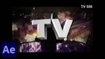 Old TV Look - After Effects Tutorial (like Nohluhn)