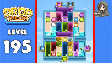 Drop The Cat level 195 solution 