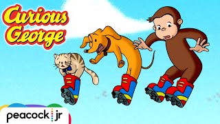 Runaway Rollerskates! | CURIOUS GEORGE
