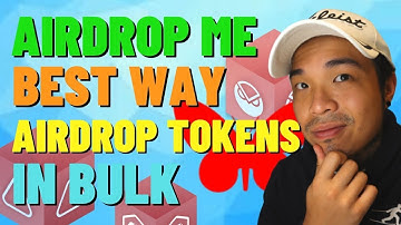 How to Send Tokens in BULK without Coding or High Fees - AirdropMe DAPP