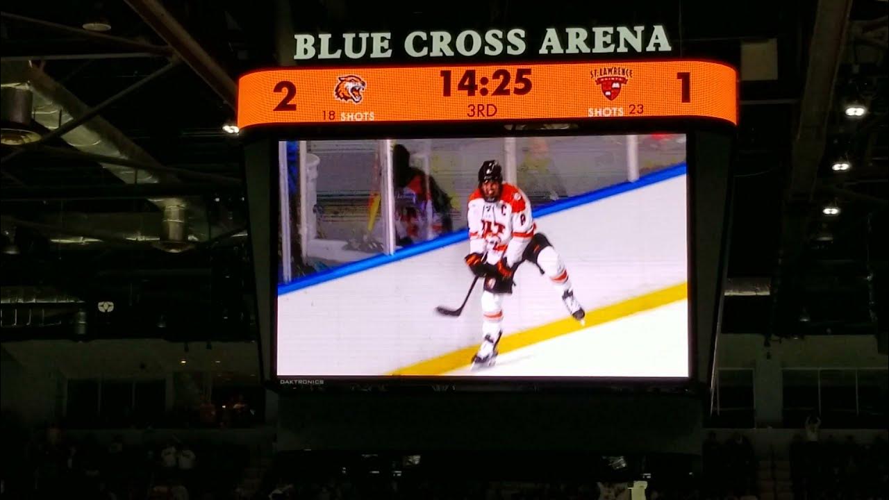 RIT Hockey vs St Lawrence RIT Scores! Blue Cross Arena