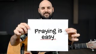 The SIMPLEST way to pray during worship.