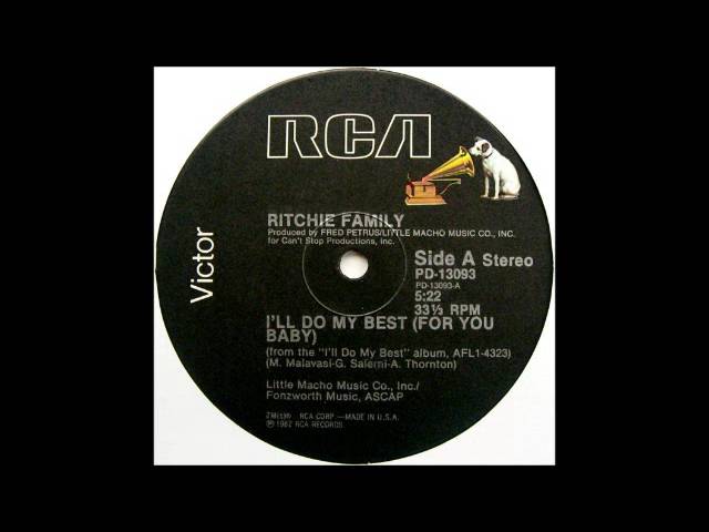 RITCHIE FAMILY - I'll Do My Best (For You Baby) [HQ] class=