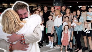 We Waited 2 YEARS For THIS Moment! LDS Missionary Returns Home! Emotional Homecoming!