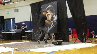 Artmando - Live Painting Drake - Hip-Hop Madness Greeley